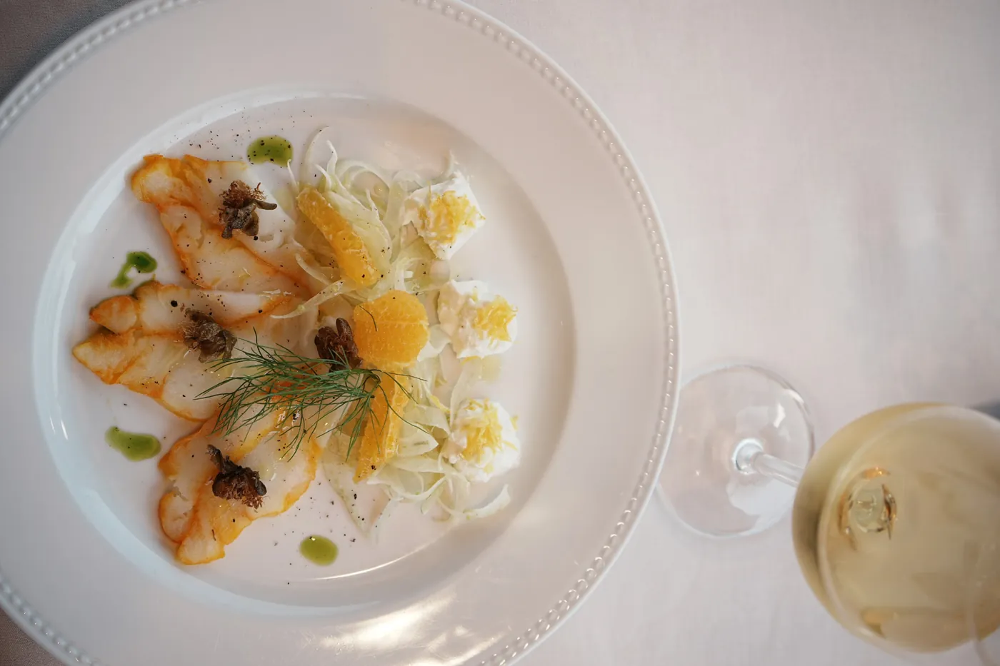 Carpaccio de Haddock Defumado